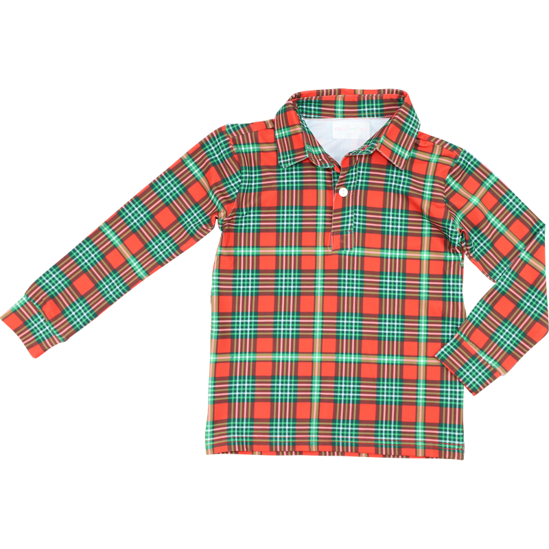 My Beautiful Landlet Polo SEED STITCH LS 1 COTTON Orange WM11-PL241112 Used