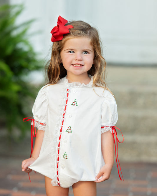 Embroidered Christmas Heirloom Bubble