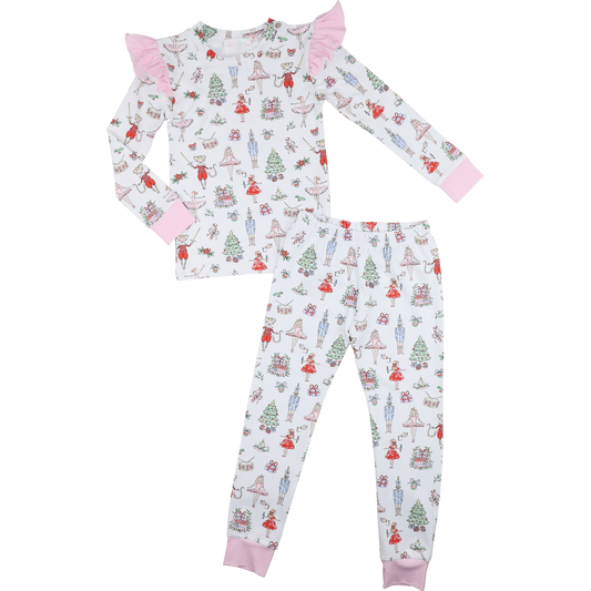 Ballerina Nutcracker Knit Pajamas