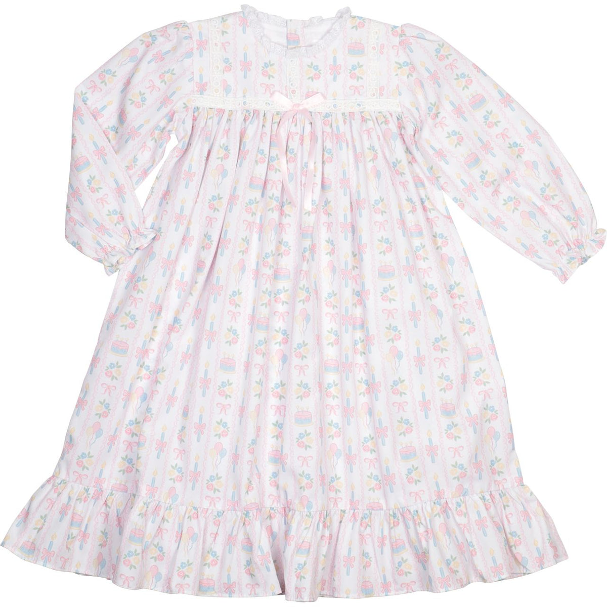 Birthday Cake And Candles Night Gown