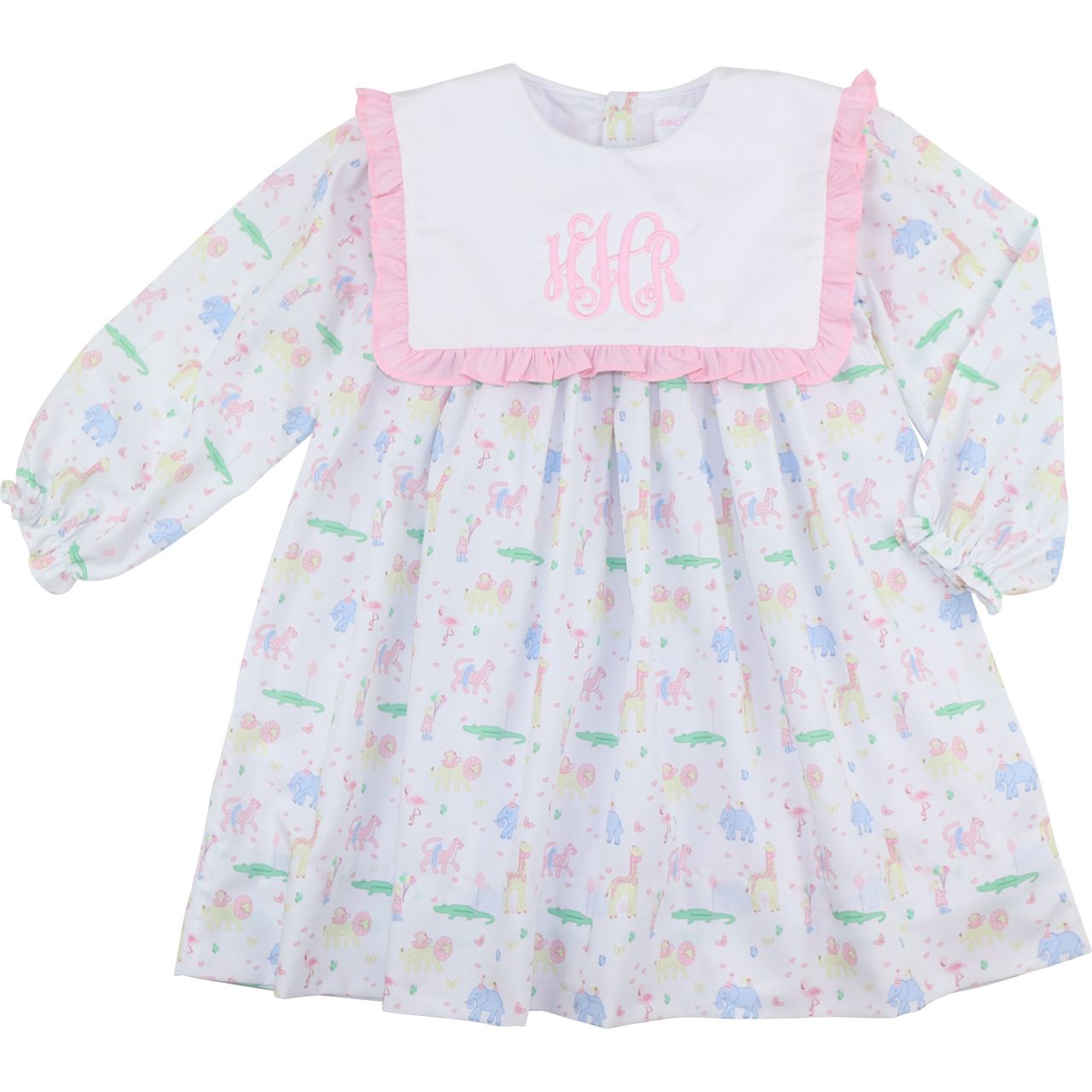 Birthday Party Animals Dress Size 12M