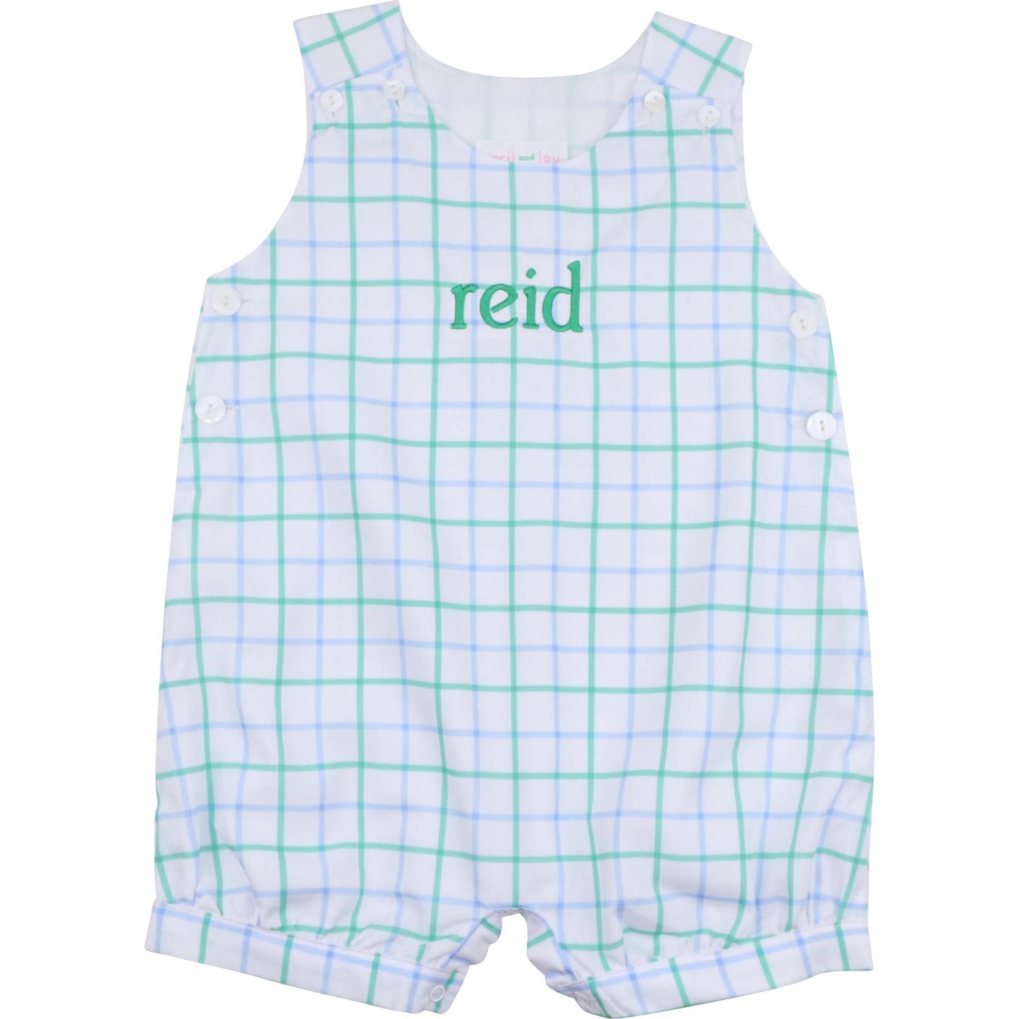 Blue And Green Windowpane Jon Jon