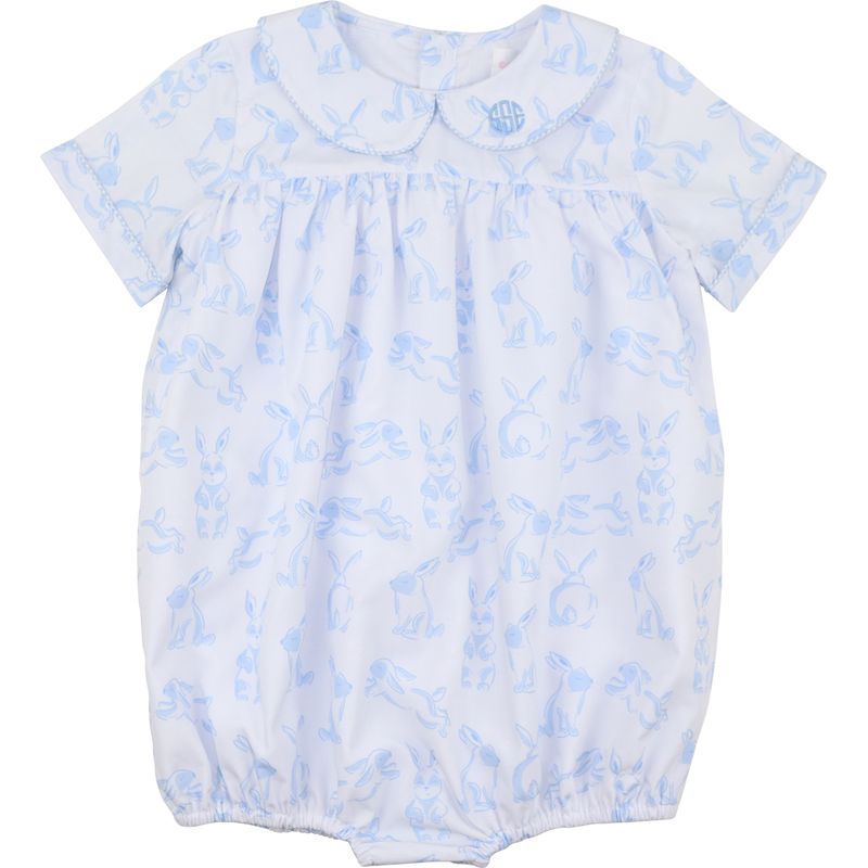 Blue Hopping Bunny Bubble