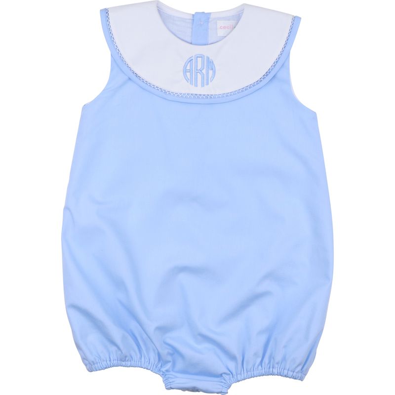 Blue Round Collar Bubble