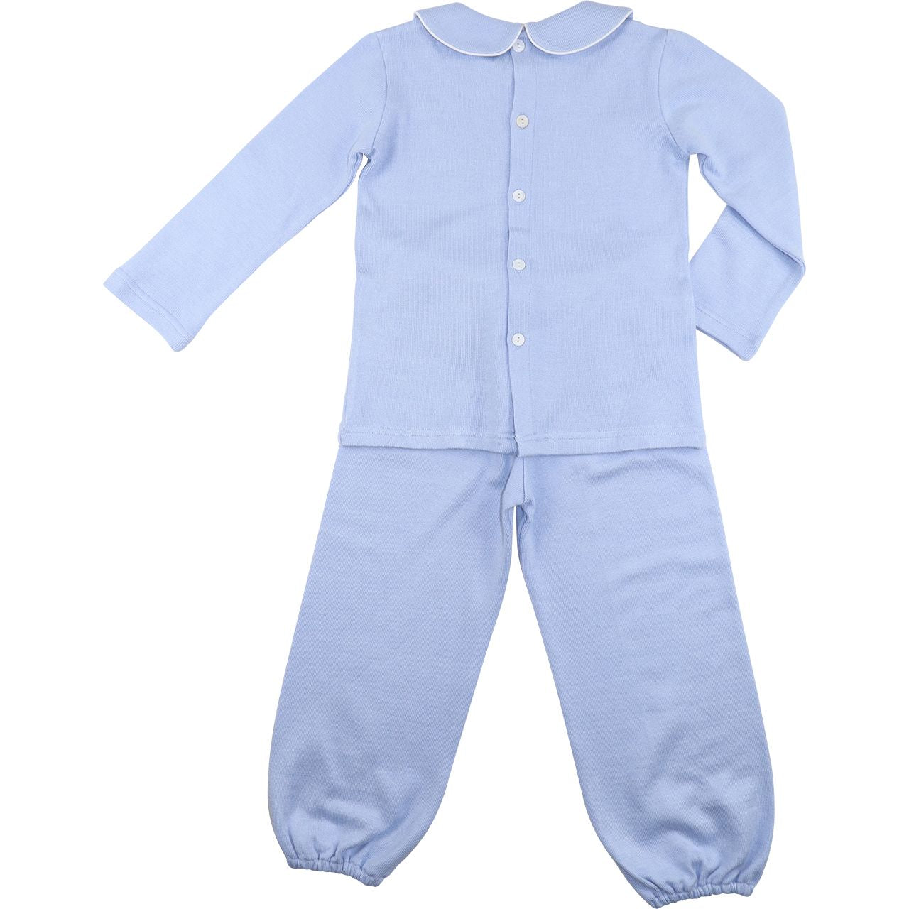 Blue Sweater Set Back