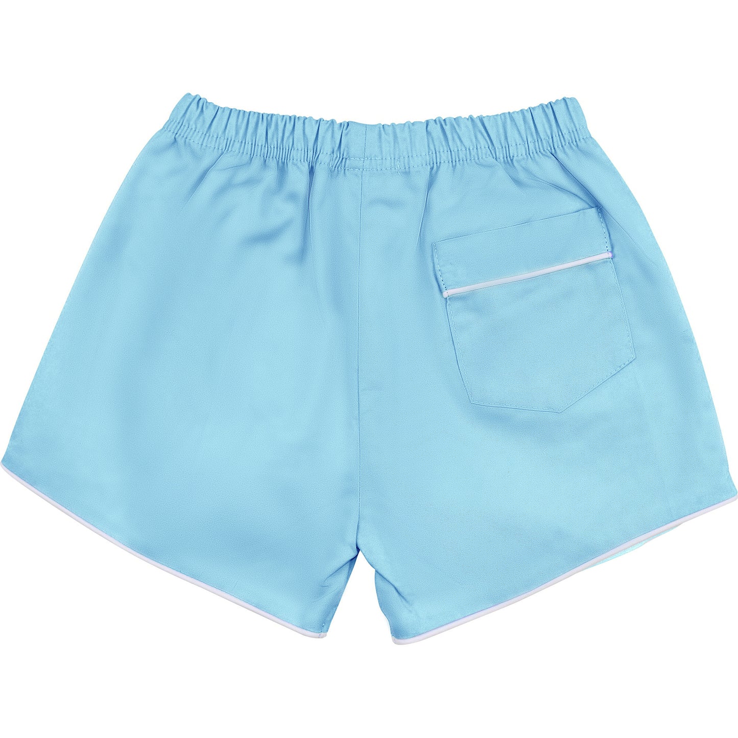 Blue Twill Shorts