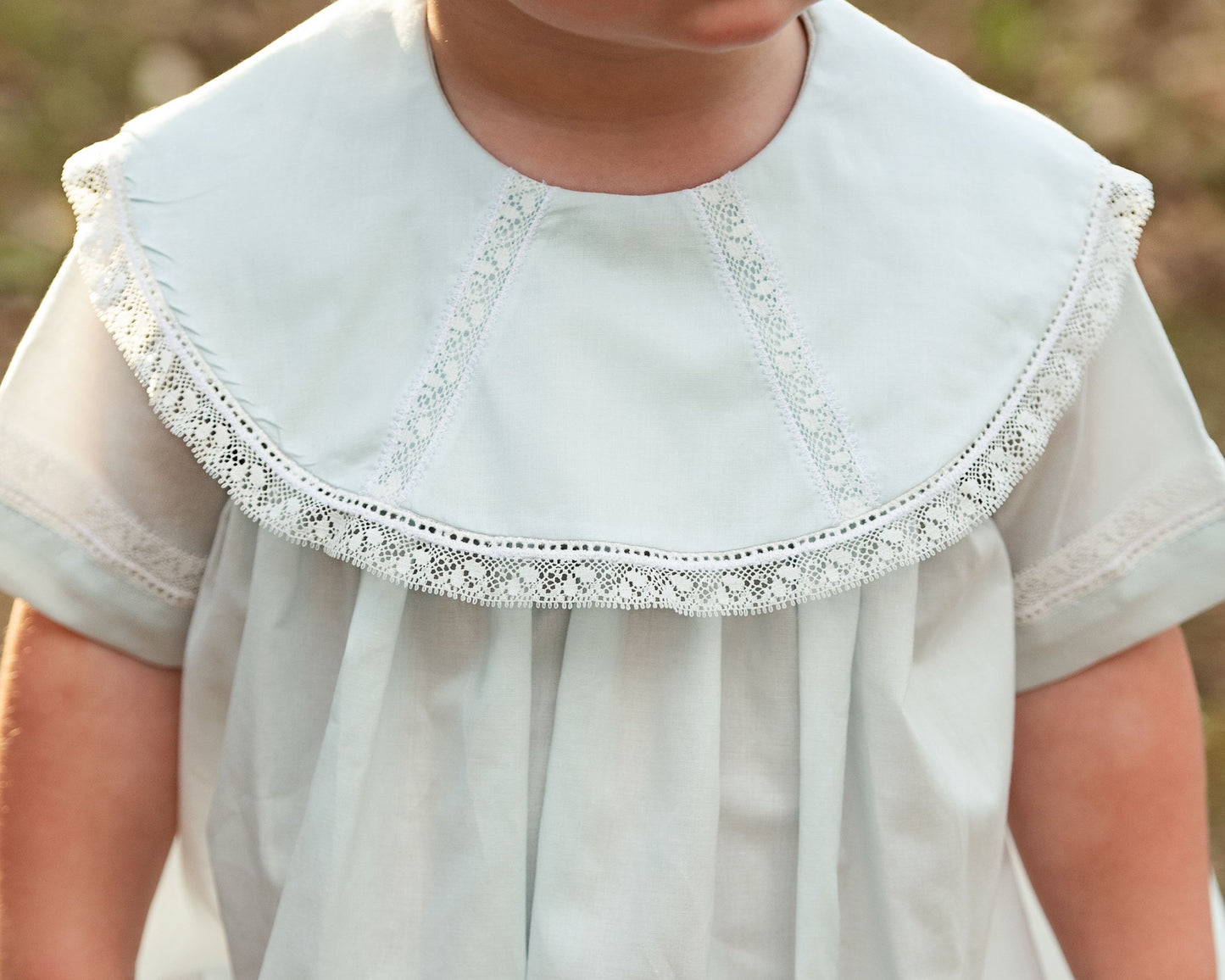 Blue Heirloom Short Set