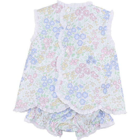 Floral Garden Diaper Set
