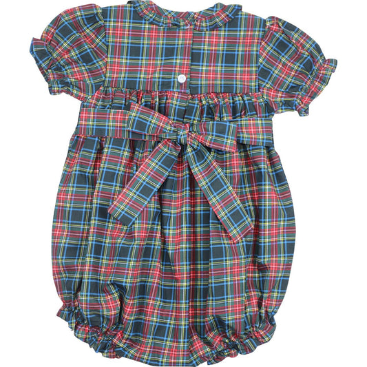 Holiday Tartan Plaid Bubble