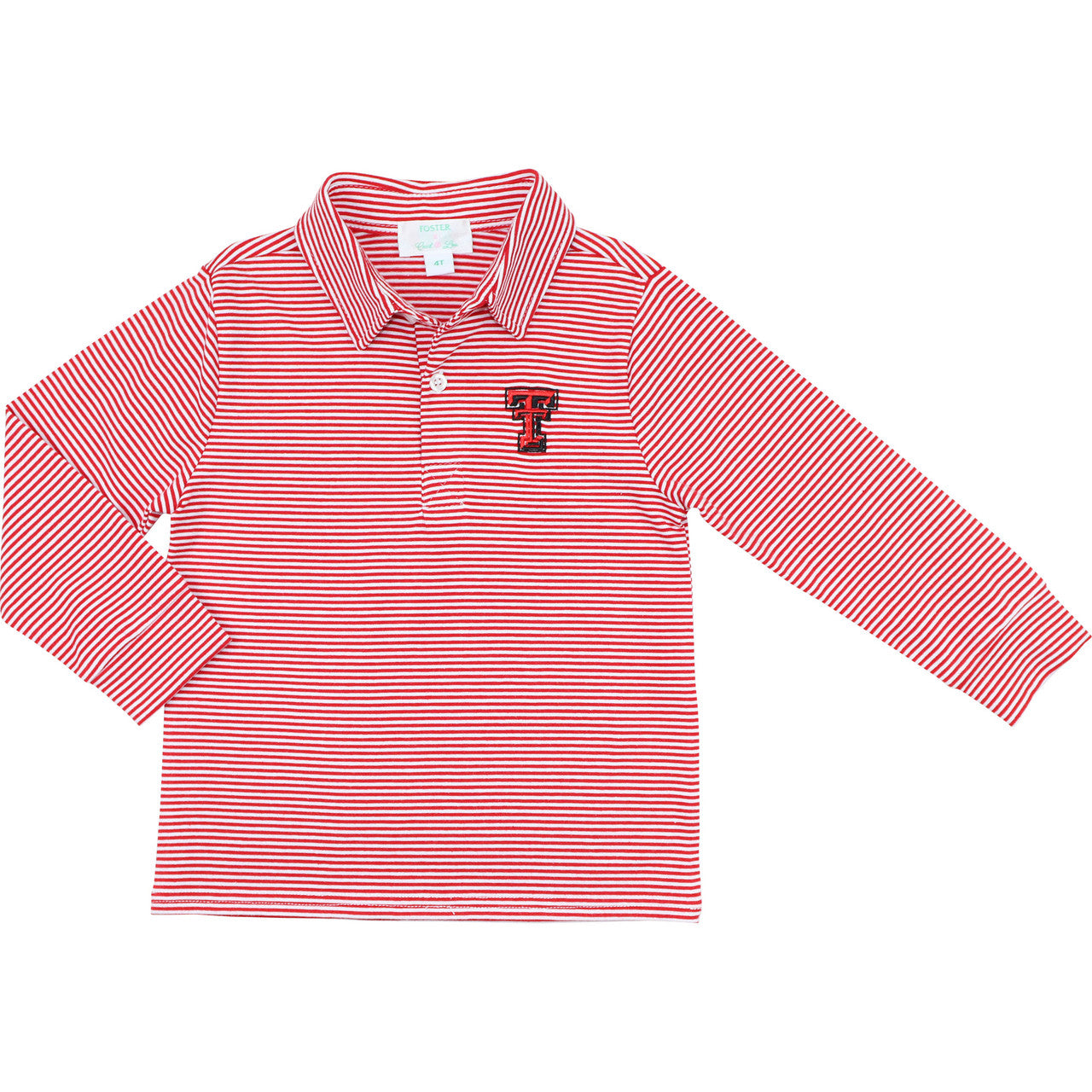 Officially Licensed by FOSTER Knit Texas Tech Polo Shirt
