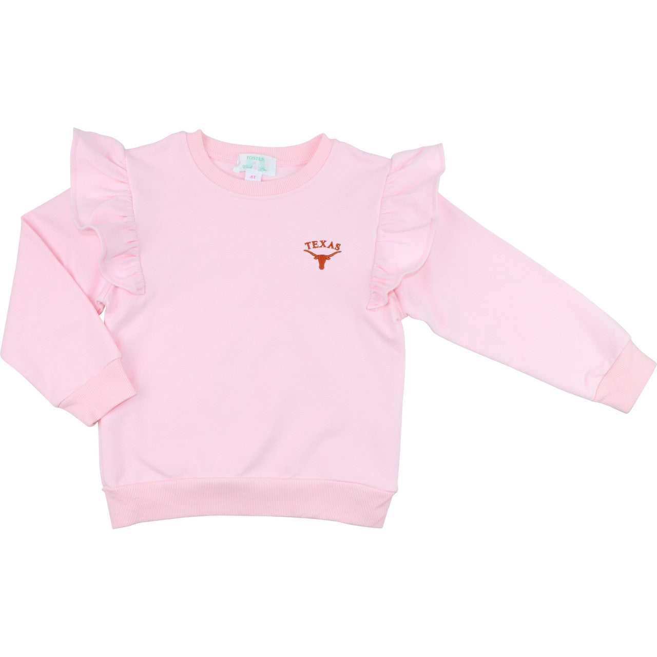 Officially Licensed by FOSTER UT Ruffled Sweatshirt