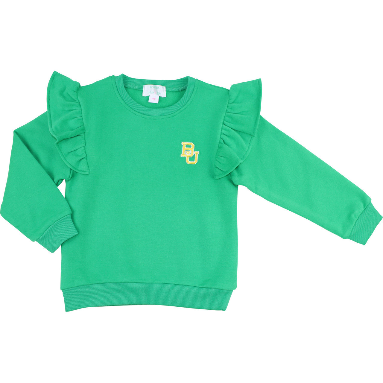 Officially Licensed by FOSTER Baylor Ruffled Sweatshirt