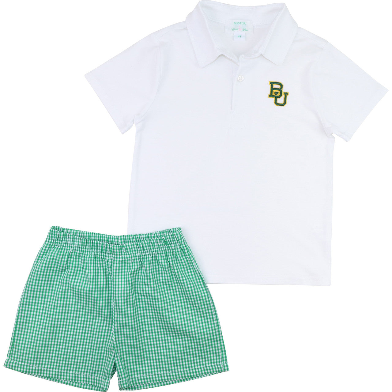 Officially Licensed by FOSTER Baylor Polo Short Set