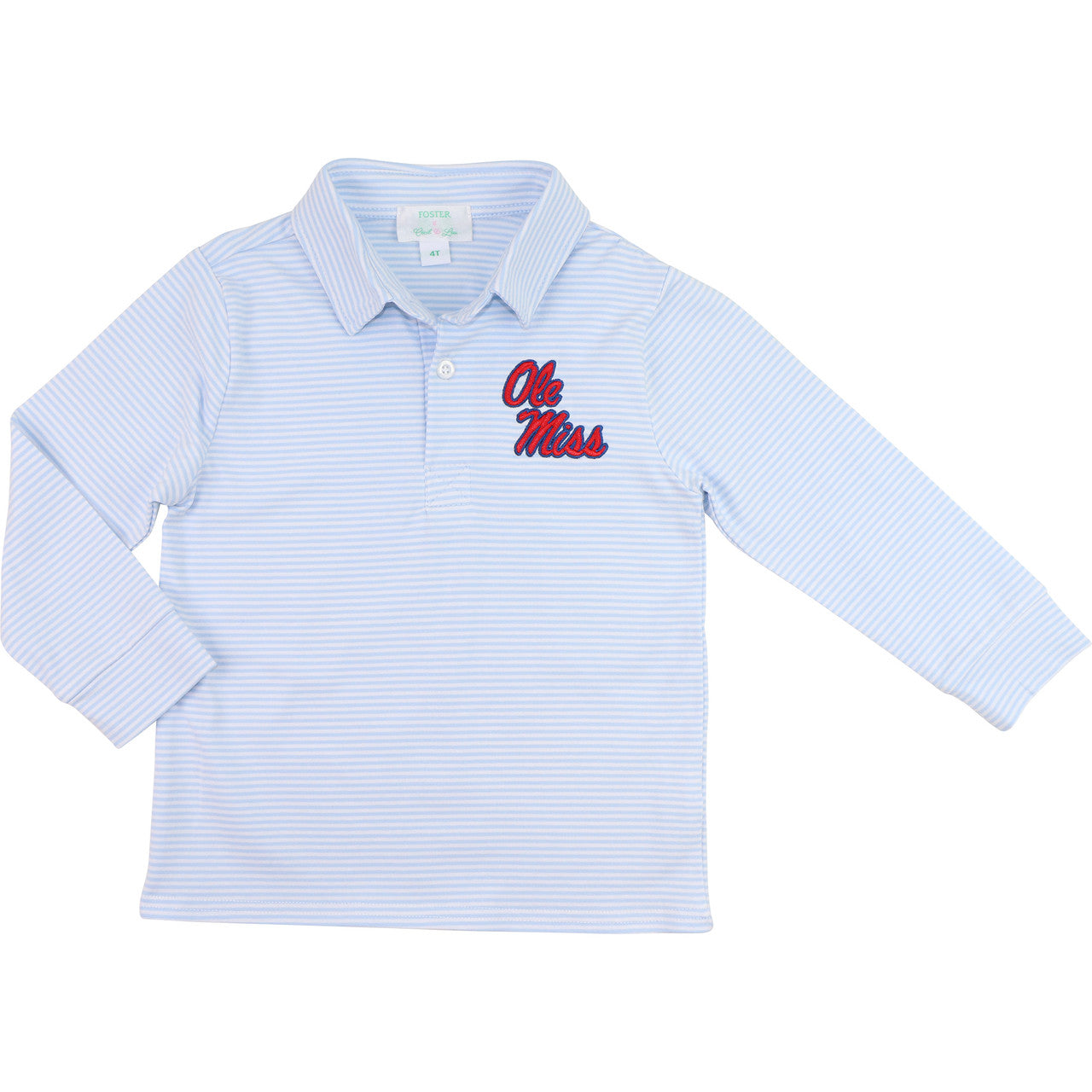 Officially Licensed by FOSTER Knit Ole Miss Polo Shirt