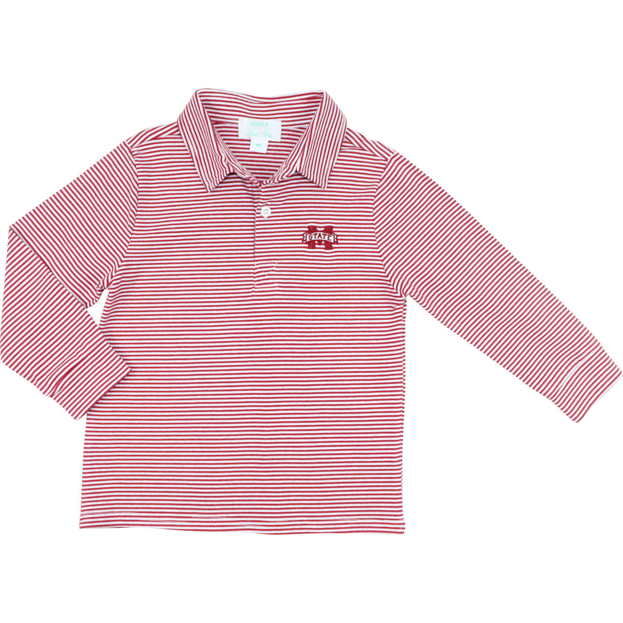 Officially Licensed by FOSTER Knit Mississippi State Polo Shirt