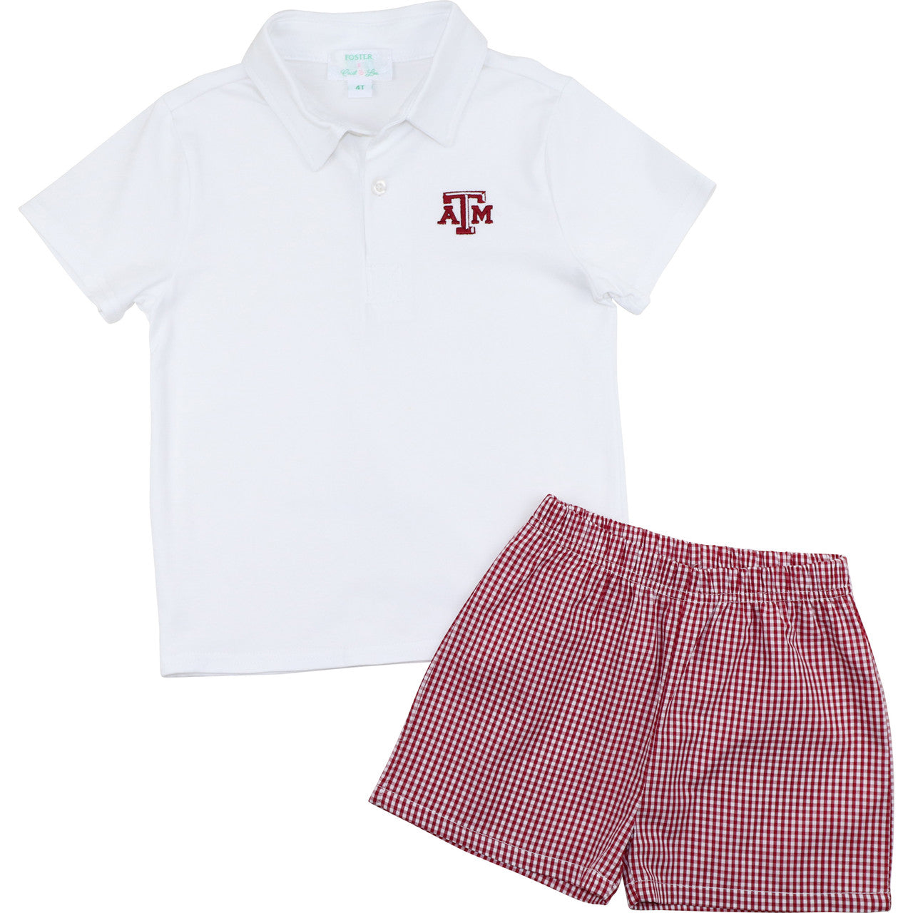 Officially Licensed by FOSTER A&M Polo Short Set