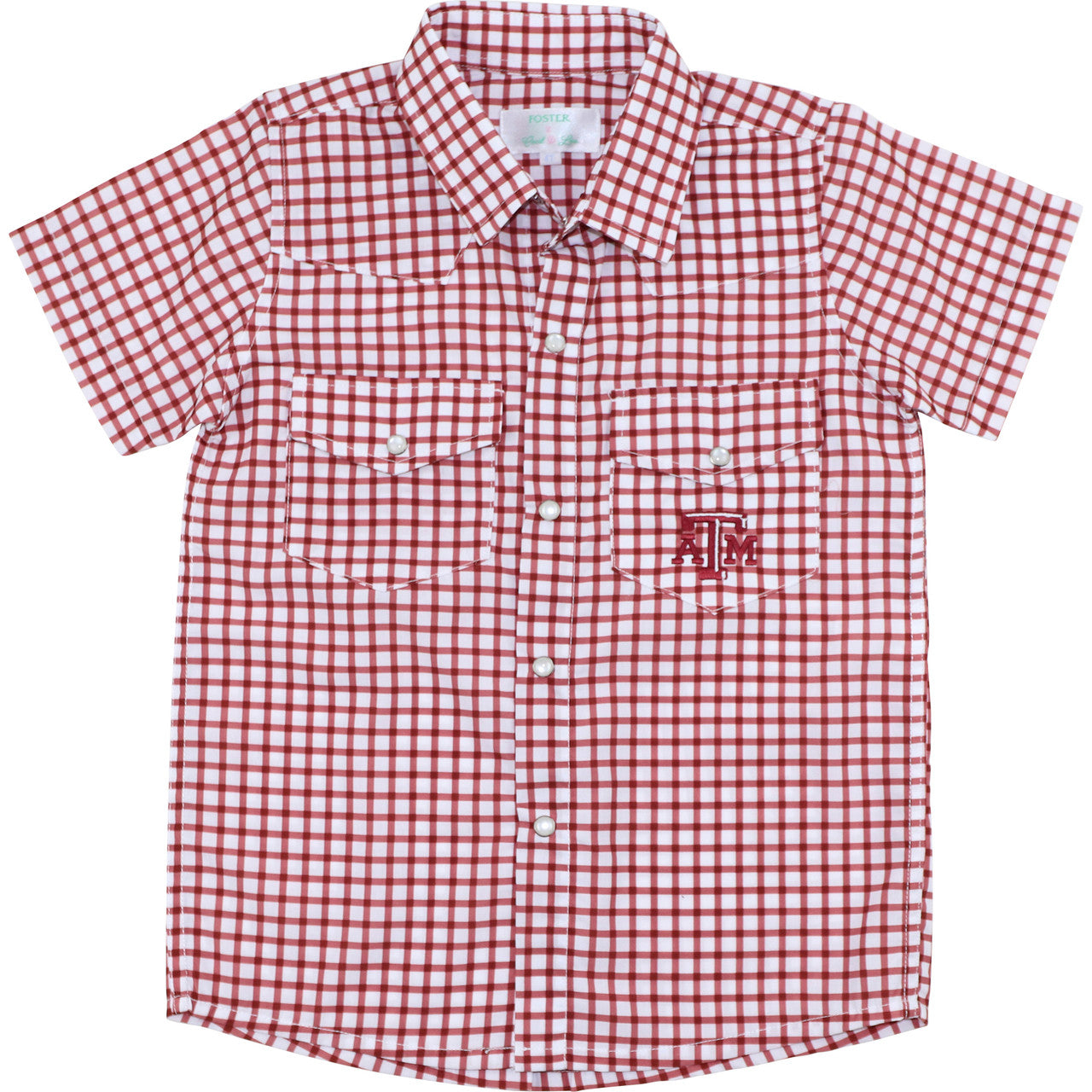 Officially Licensed by FOSTER A&M Pearl Snap Shirt