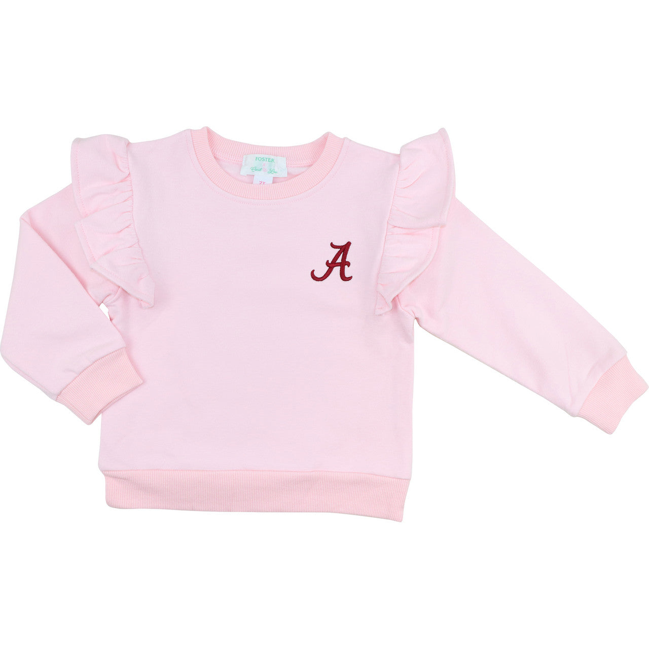 Officially Licensed by FOSTER Alabama Ruffled Sweatshirt