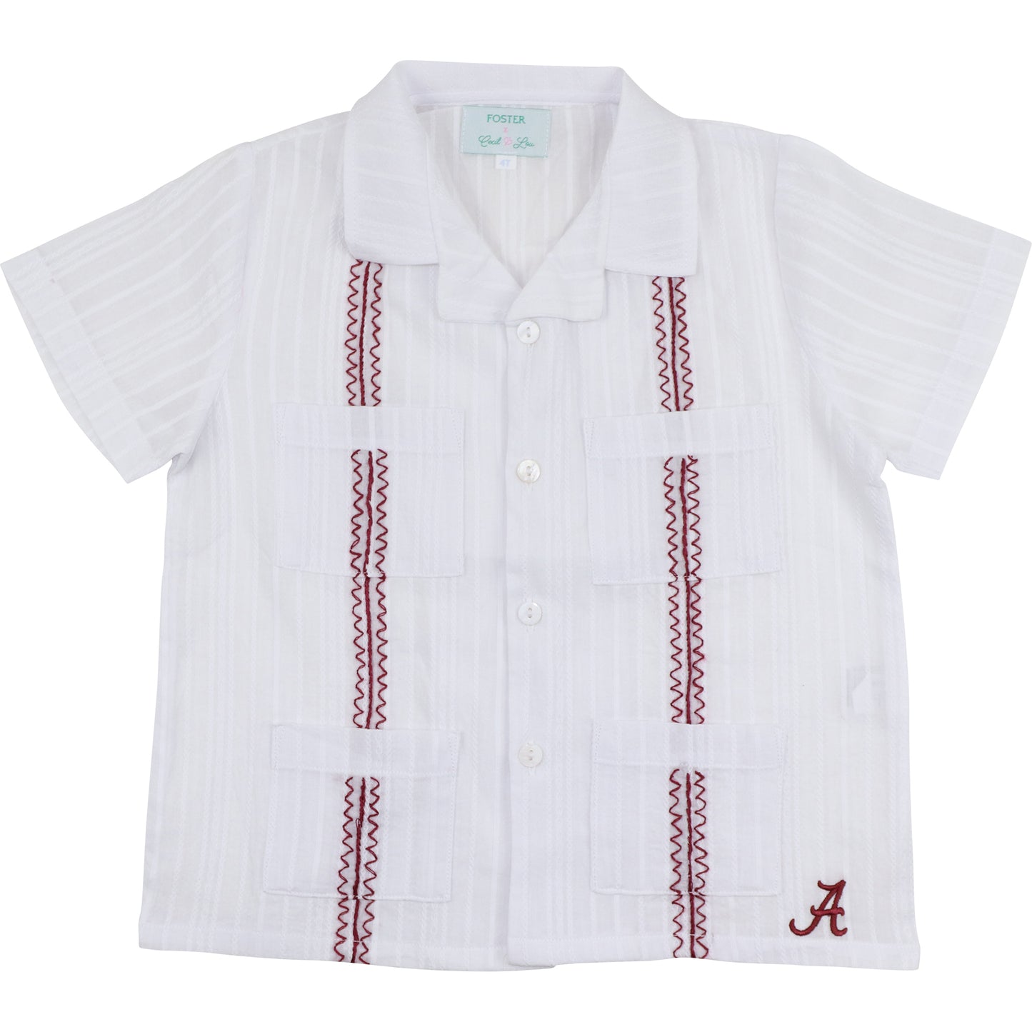 Officially Licensed by FOSTER Alabama Guayabera