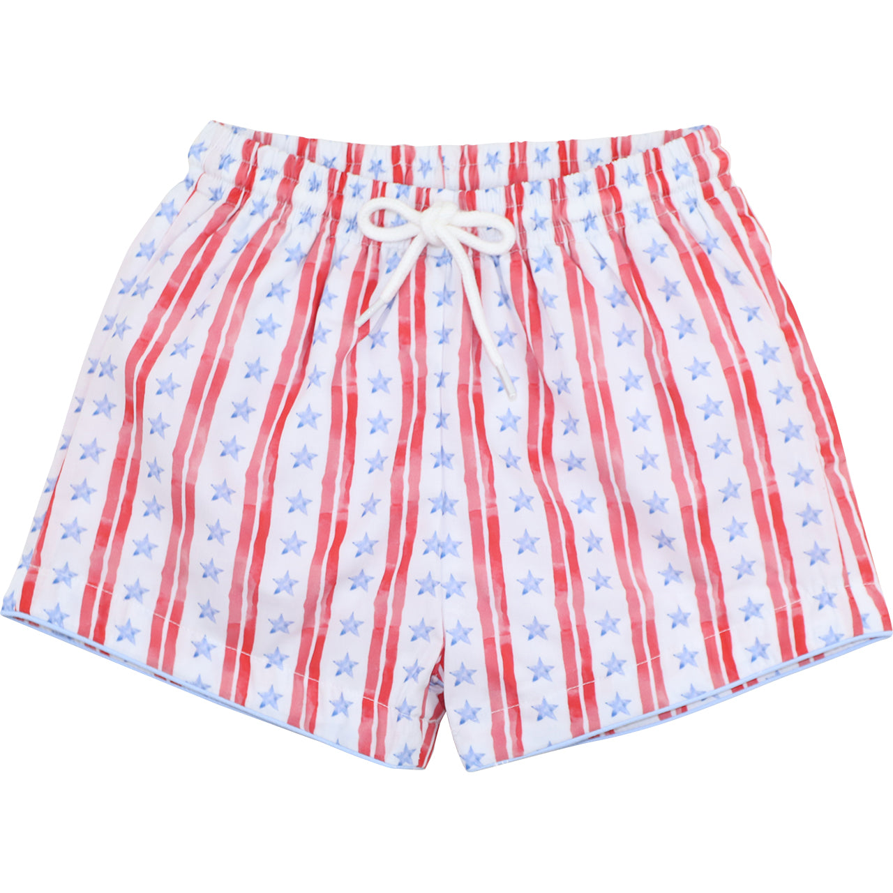 Stars And Stripes Swim Trunks