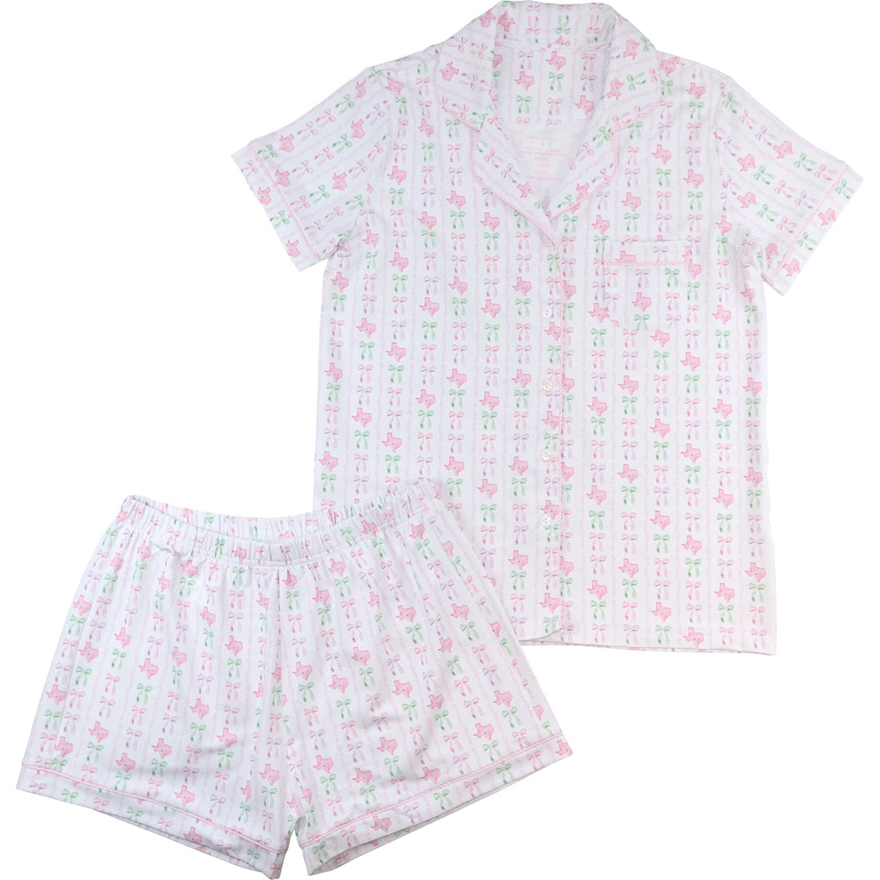 Love For The Hill Country Women's Knit Pajama Set