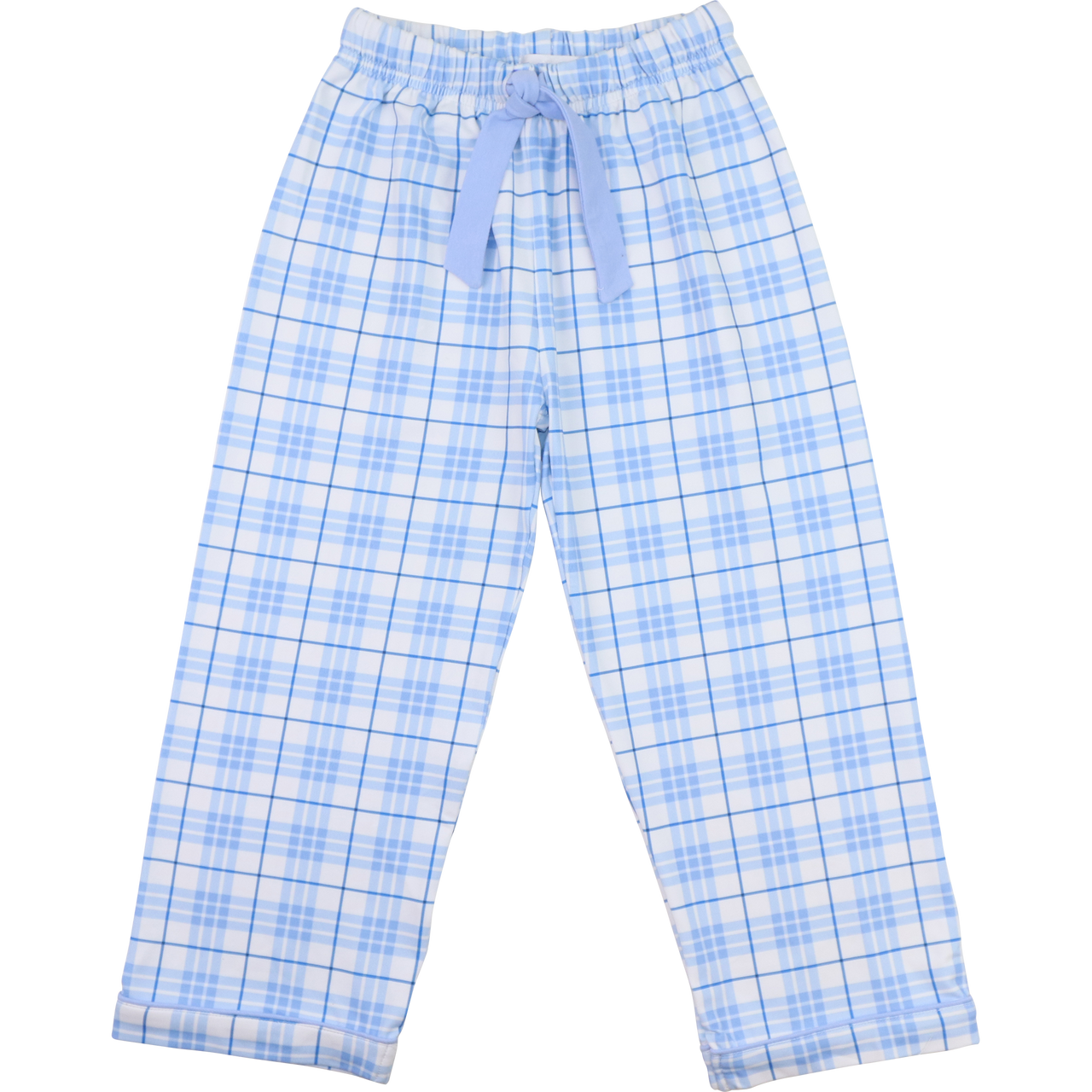 Blue Plaid Knit Pajama Pants – Cecil Lou