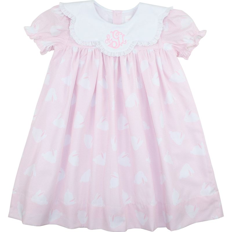 Pink Bunny Print Dress