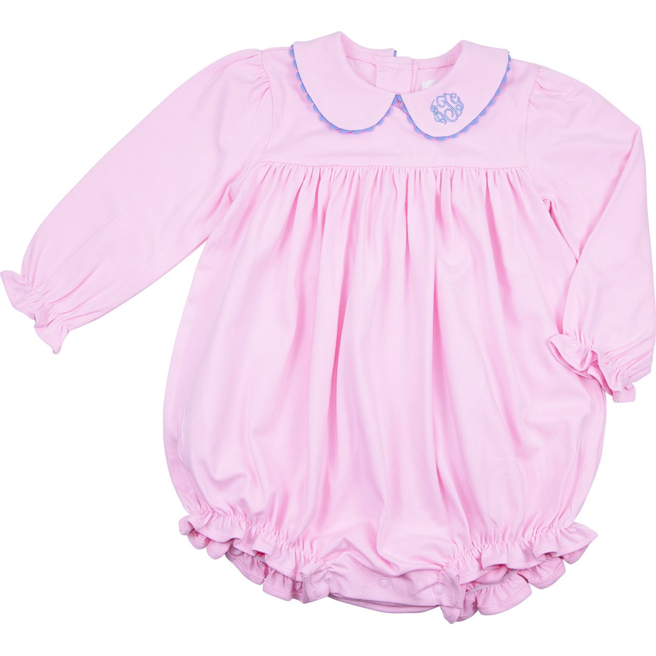 Pink Knit Ric Rac Bubble