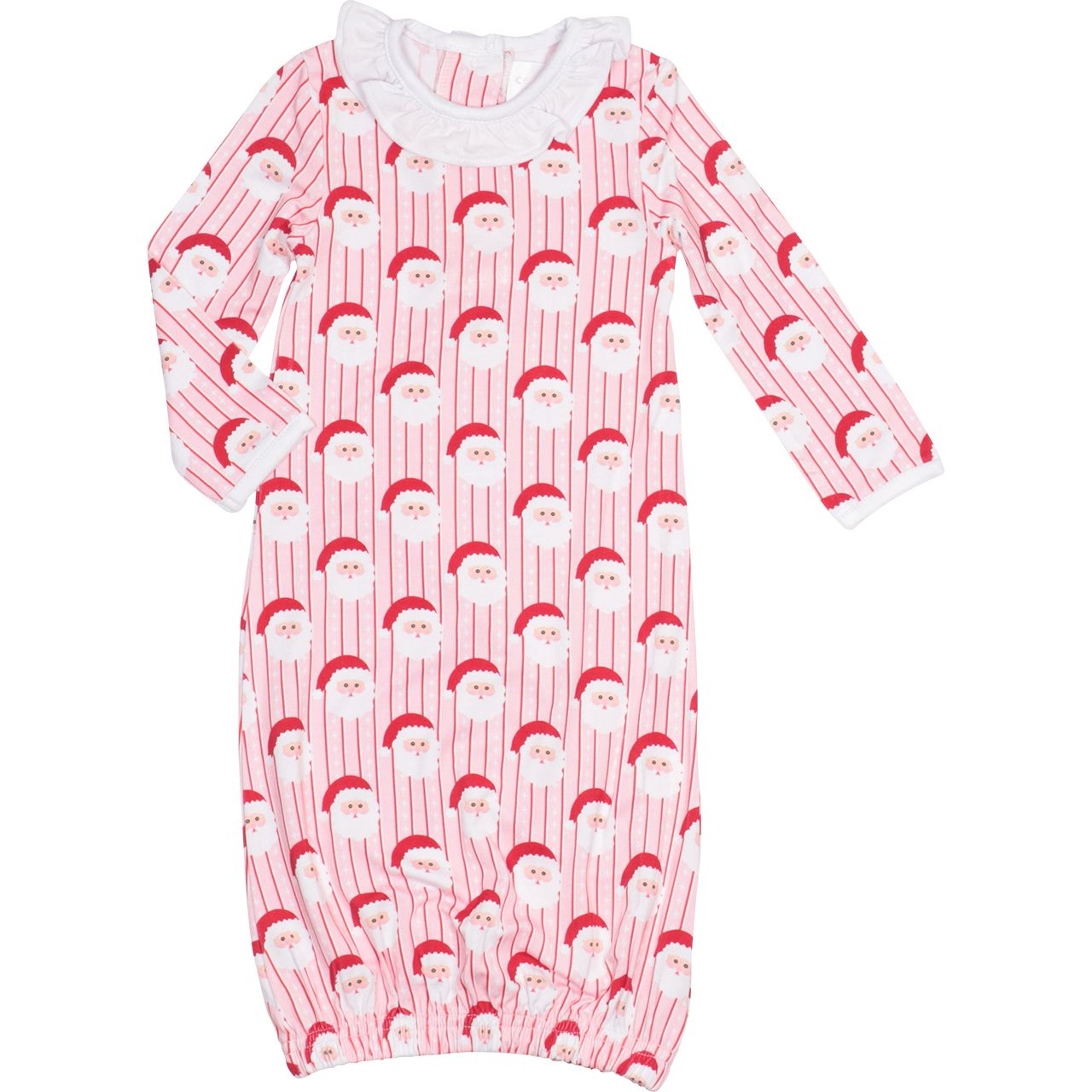 Pink Knit Santa Baby Gown