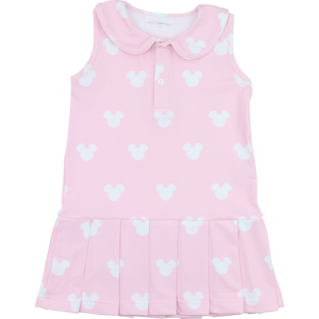 Pink Mouse Ears Tennis Dress Size 8 Pink Mouse Ears Tennis Dress Size 8