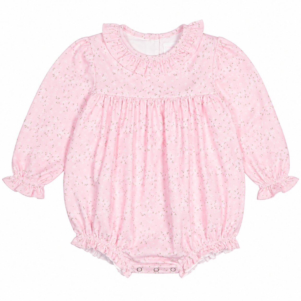 Pink Petite Floral Knit Bubble