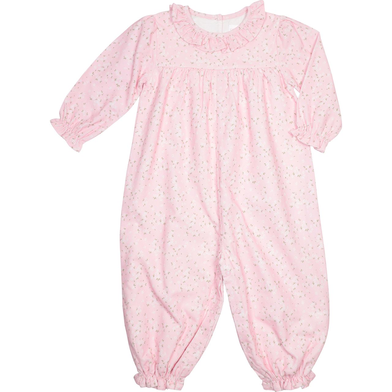 Pink Petite Floral Knit Long Bubble - Cecil & Lou