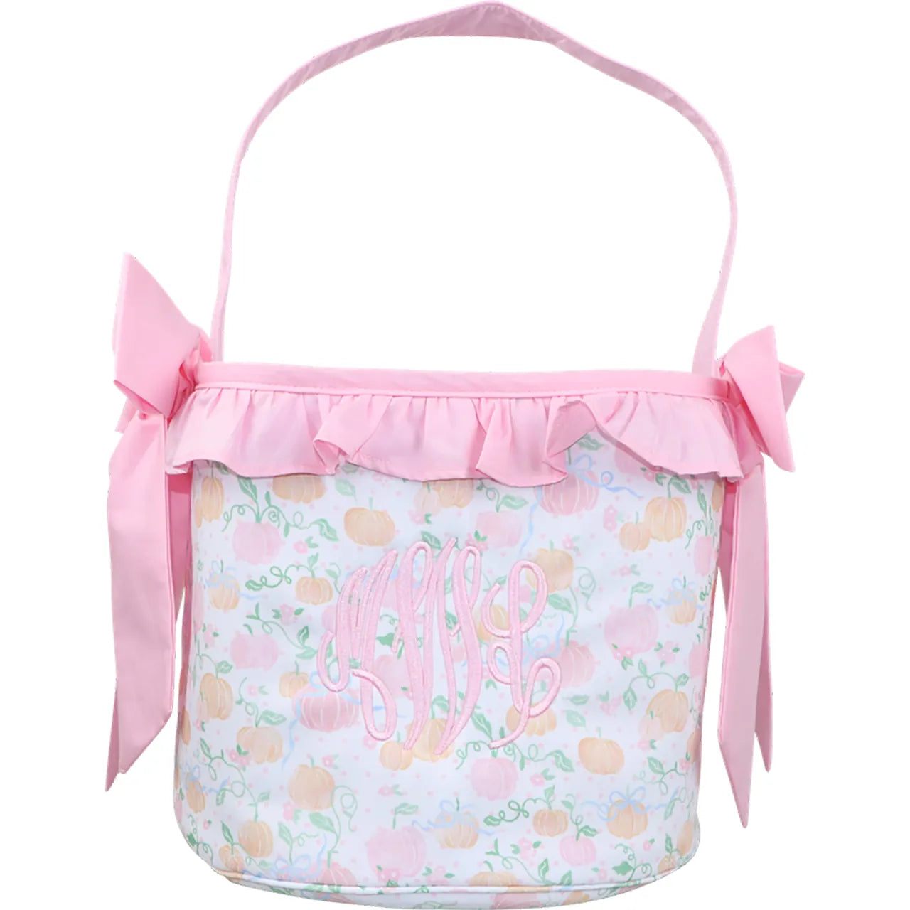 Pink Pumpkin Candy Bucket