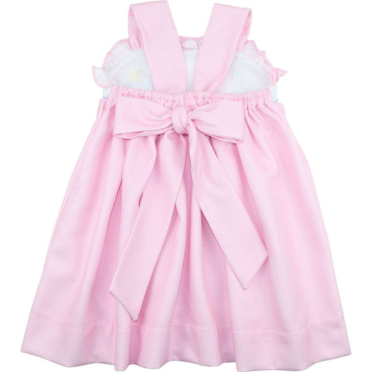 Pink Smocked Sailboats Dress