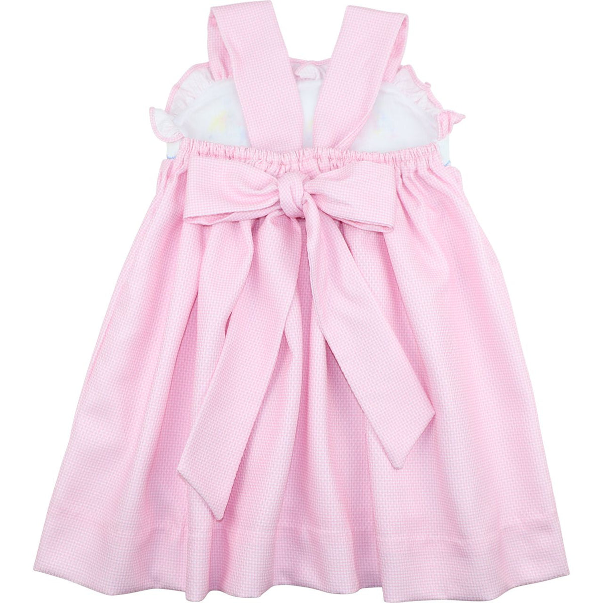 Pink Smocked Sailboats Dress