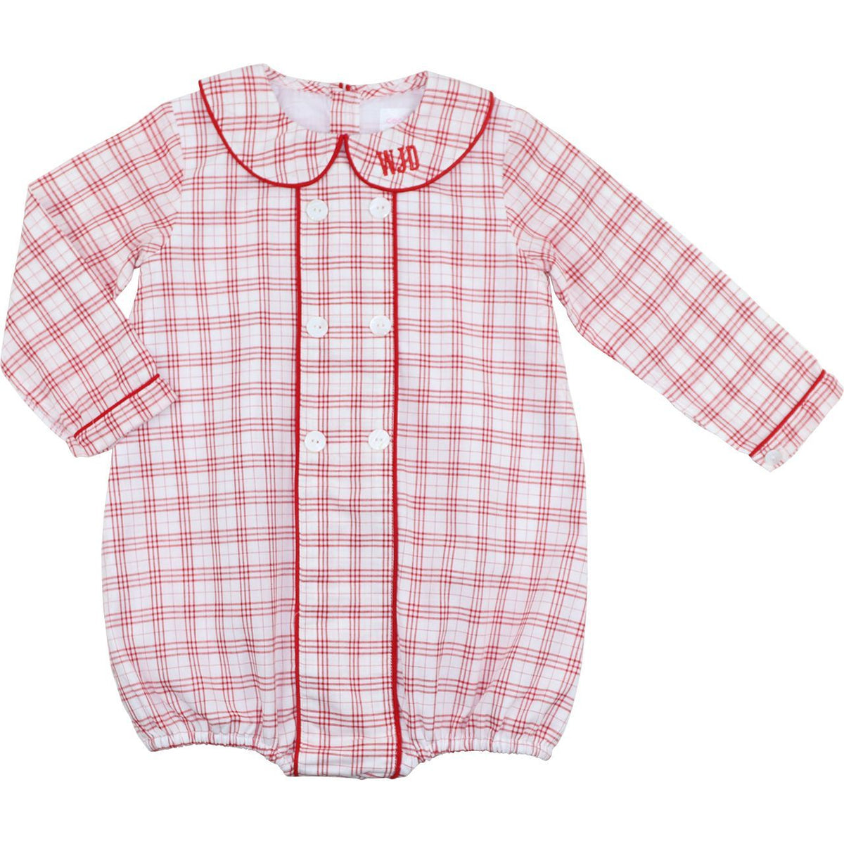 Red Plaid Bubble