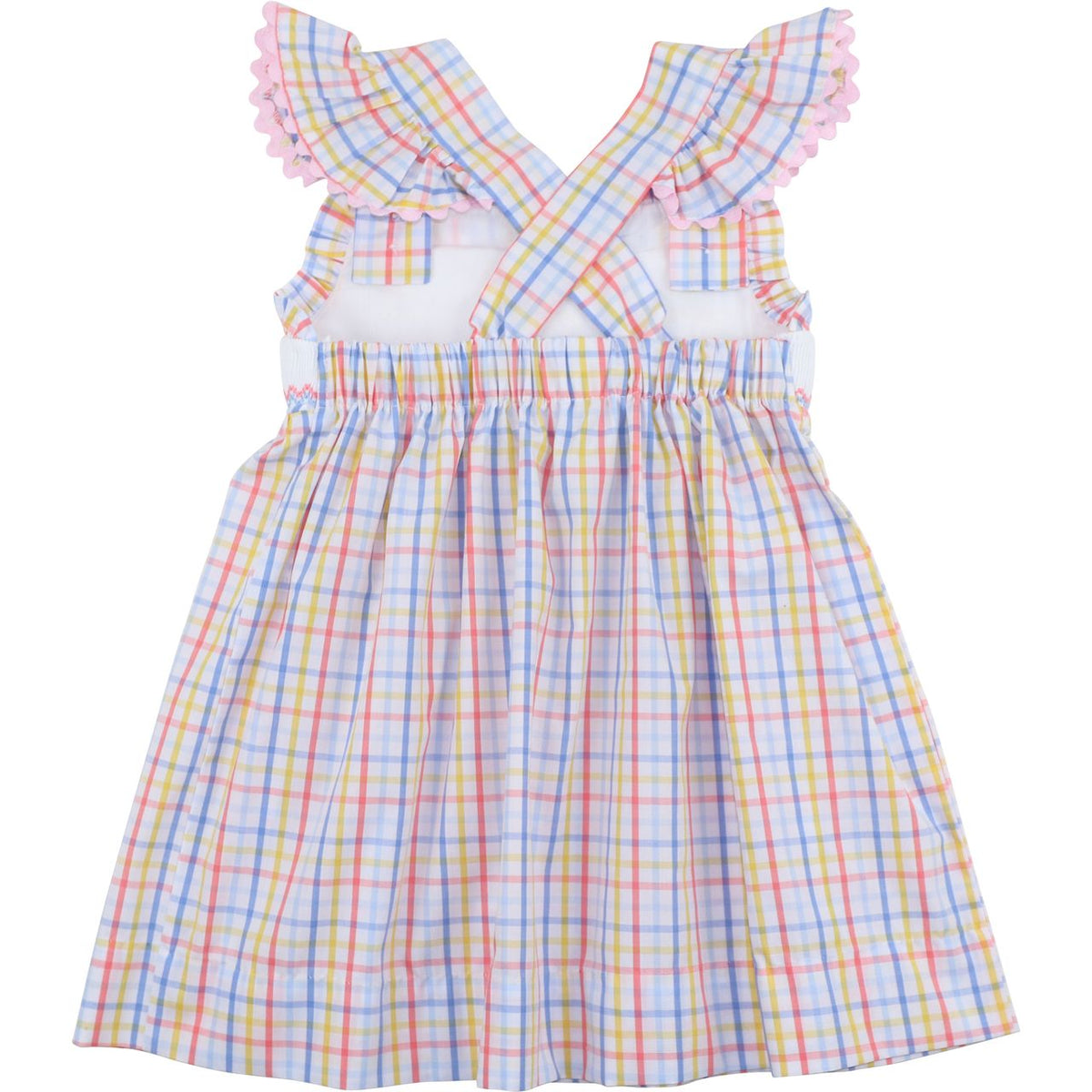 Smocked Ice Cream DressBack