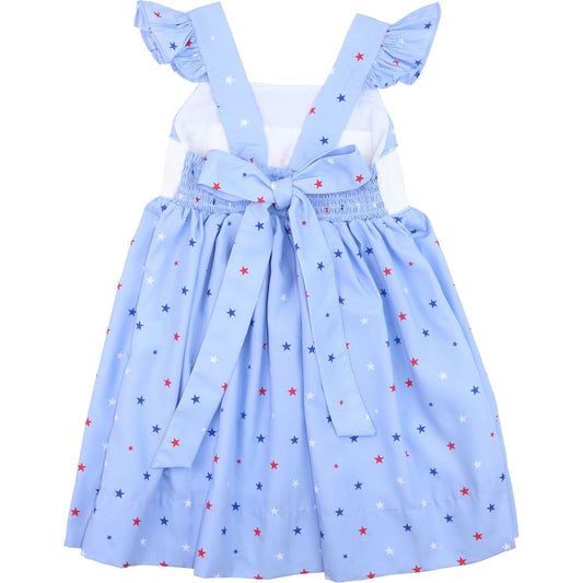 Smocked Stars And Flags Dress