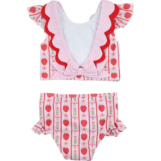 Strawberry Print Bikini