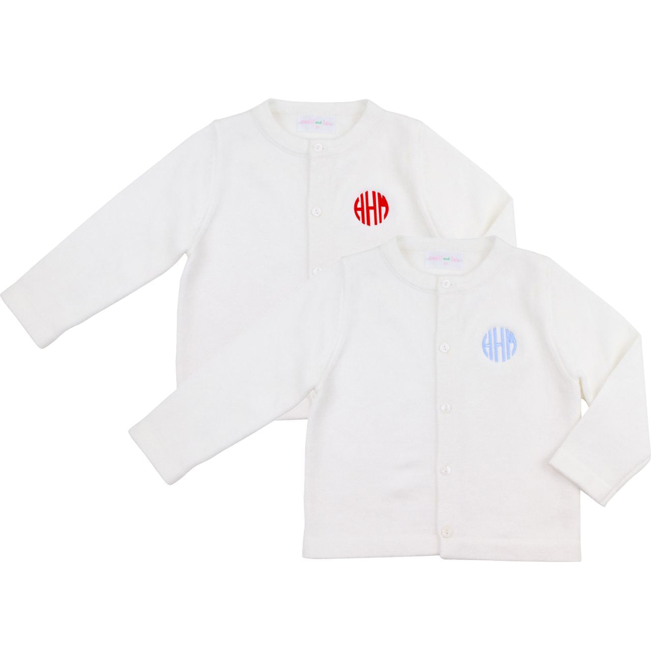 White long-sleeve cardigan