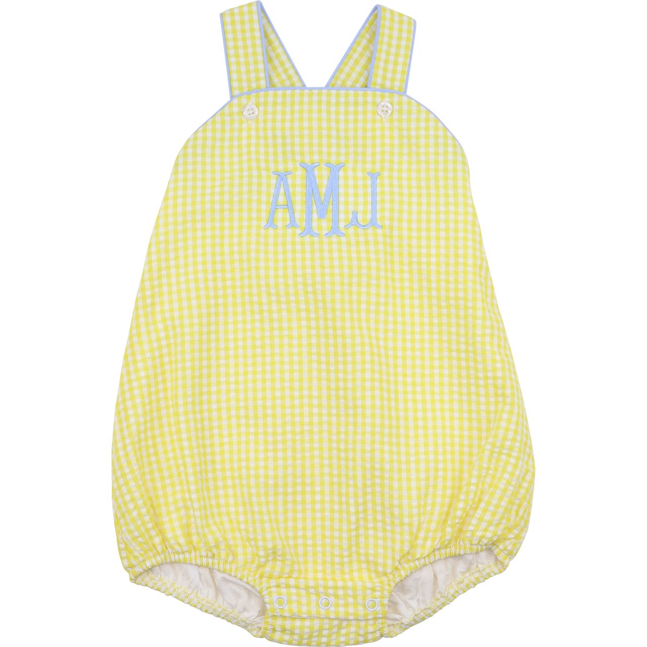 Yellow Seersucker Sun Bubble