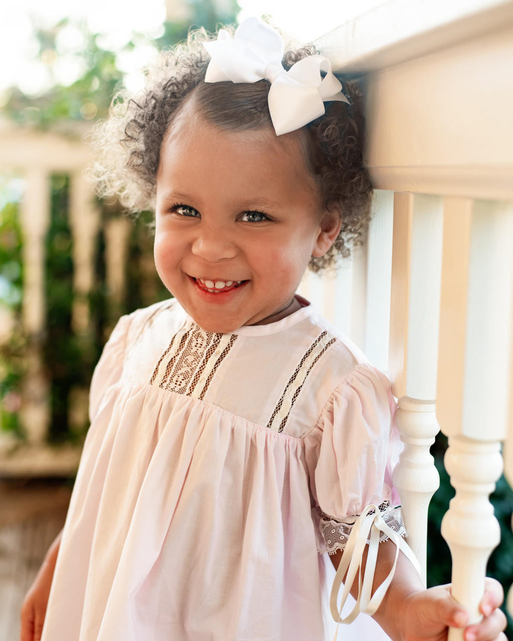 Pink Heirloom Lace Dress