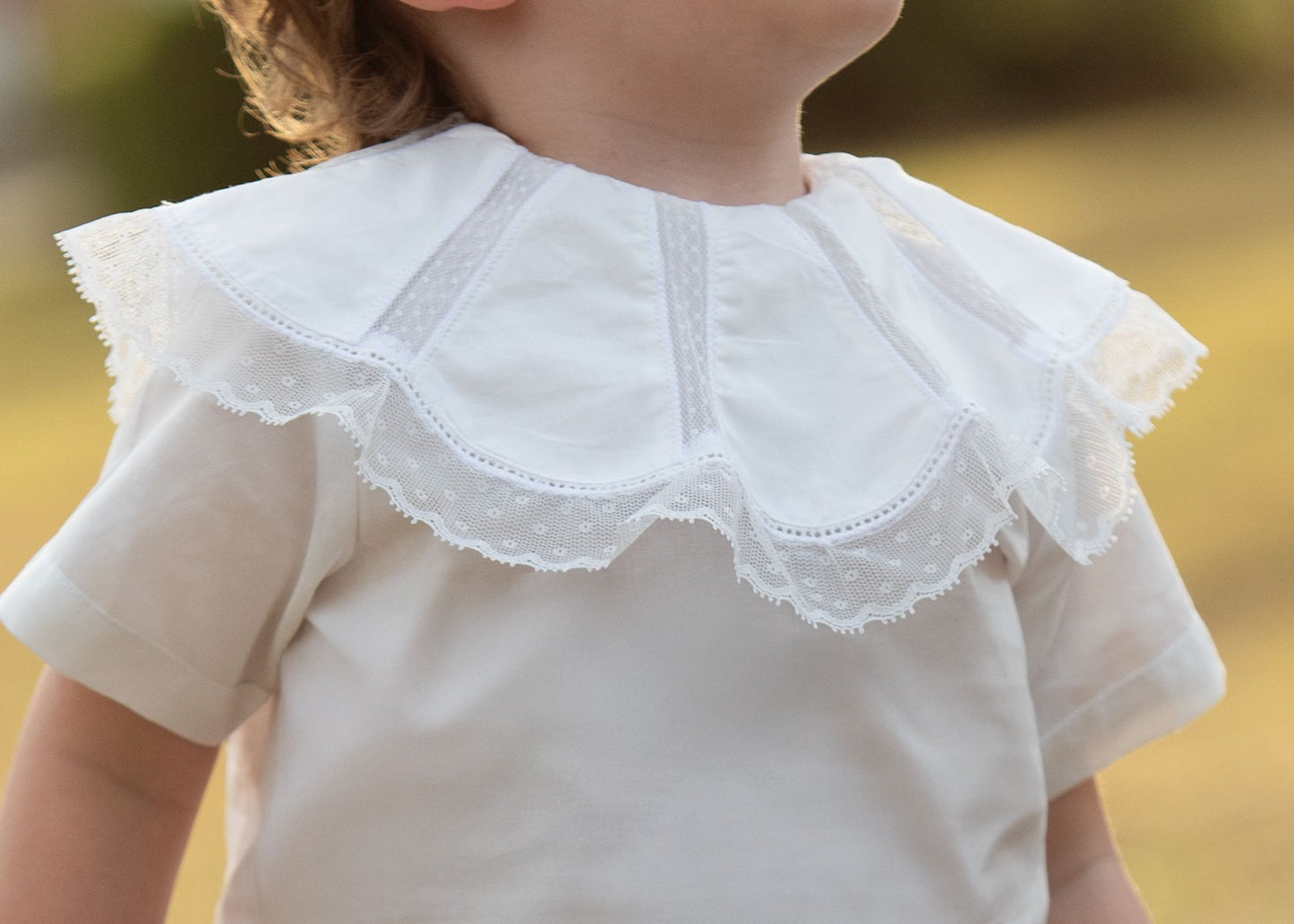White Heirloom Short Set