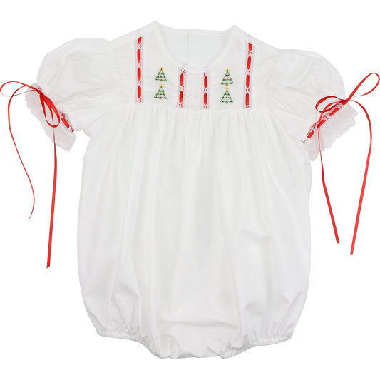 Heirloom Embroidered Christmas Tree Bubble