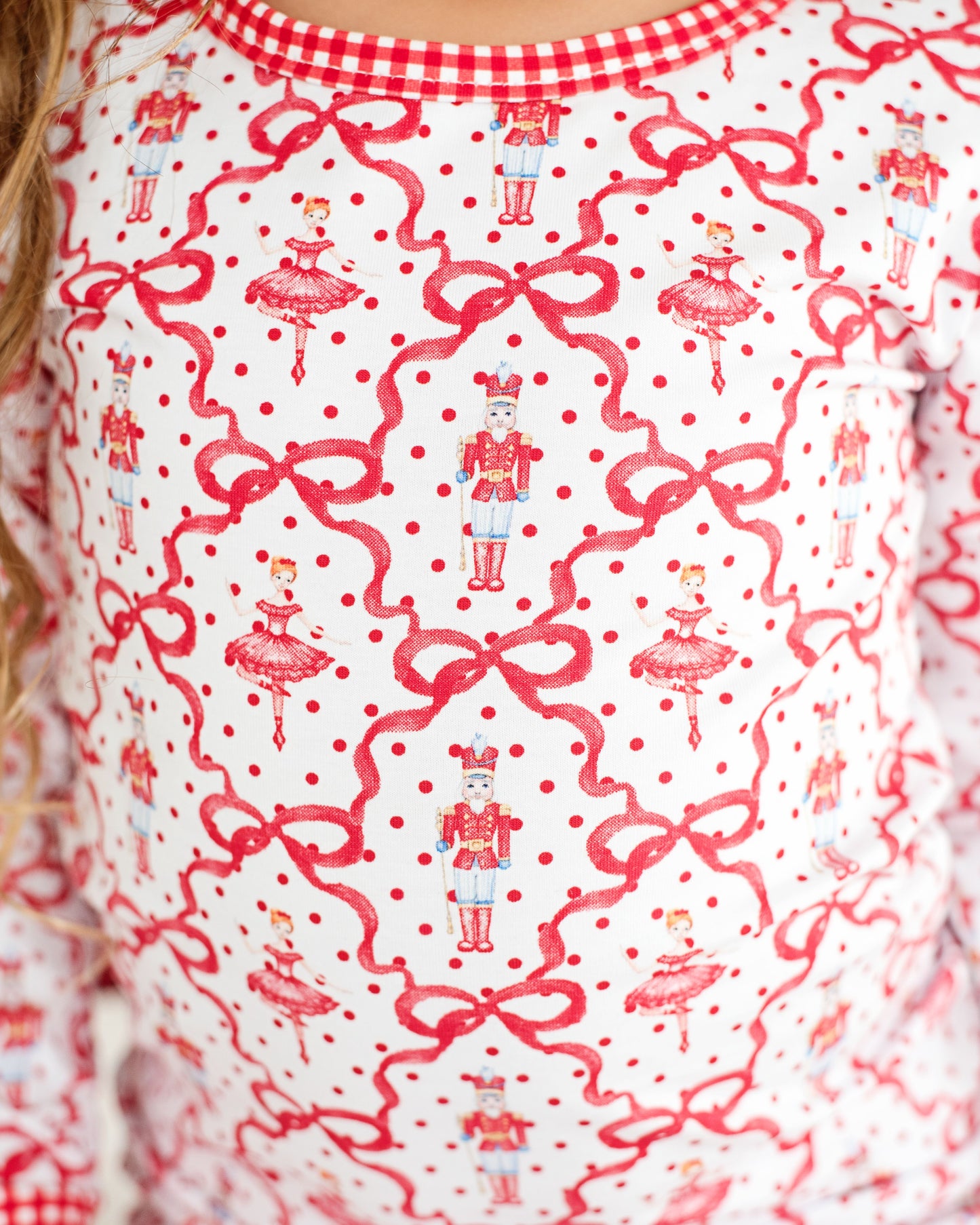 Red Knit Nutcracker Ballet Pajamas