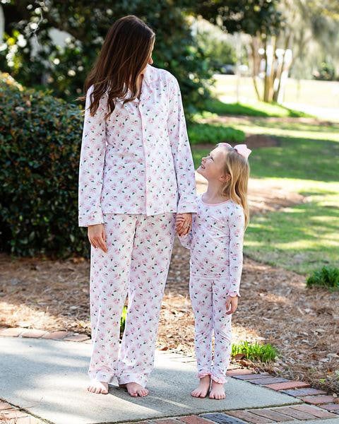 Ladies Magnolia Knit Pajamas Cecil and Lou
