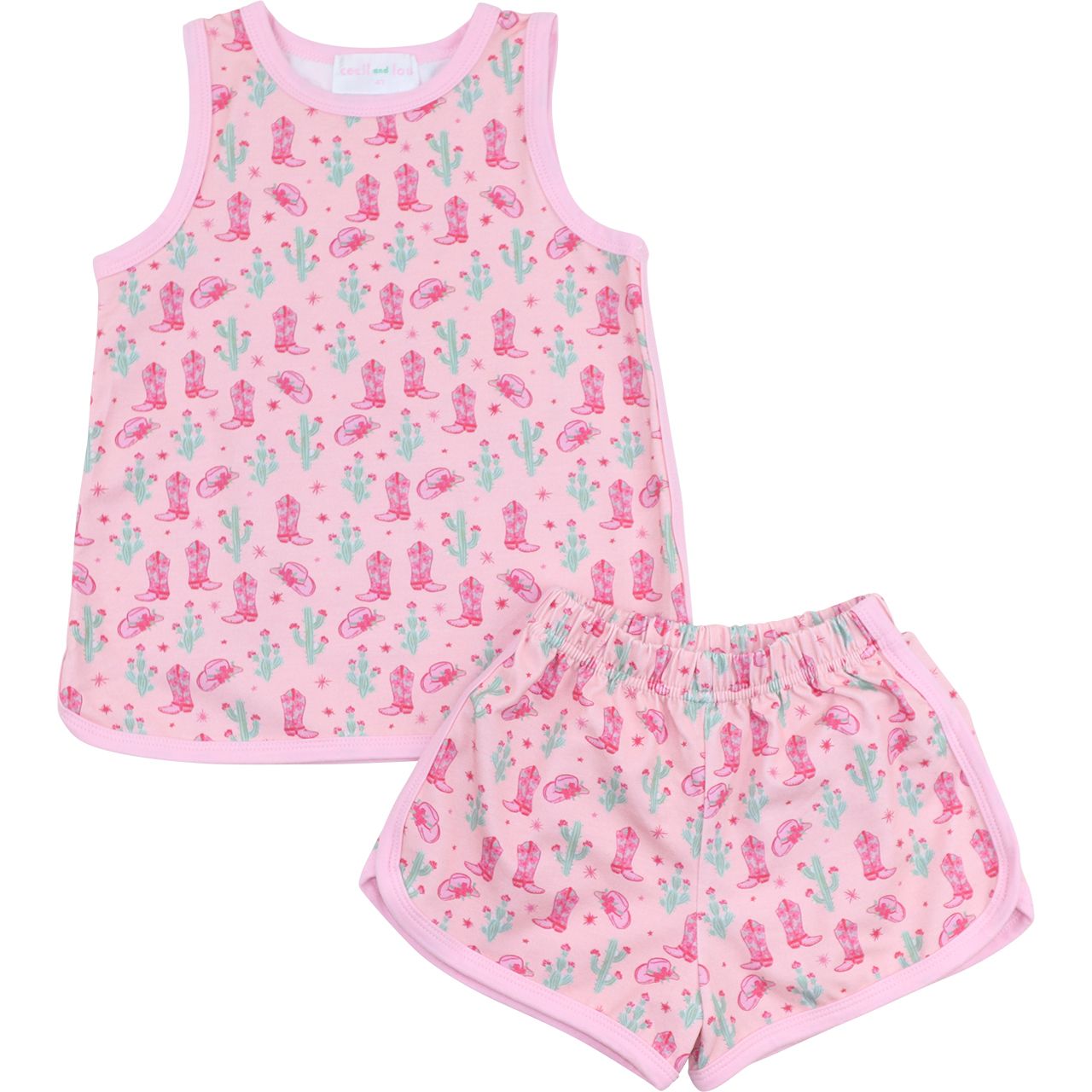 Pink And Green Knit Rodeo Play Set