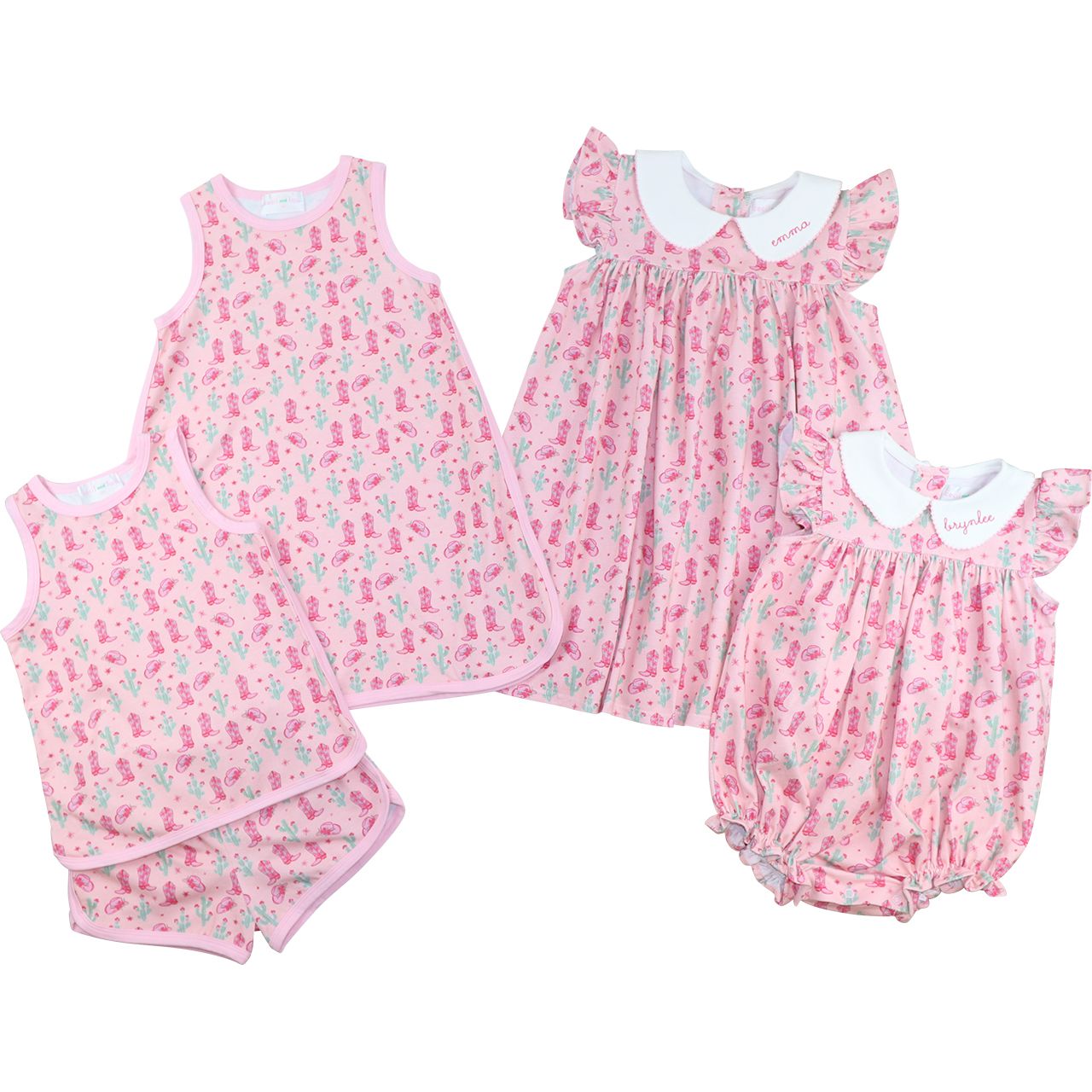 Pink And Green Knit Rodeo Play Set