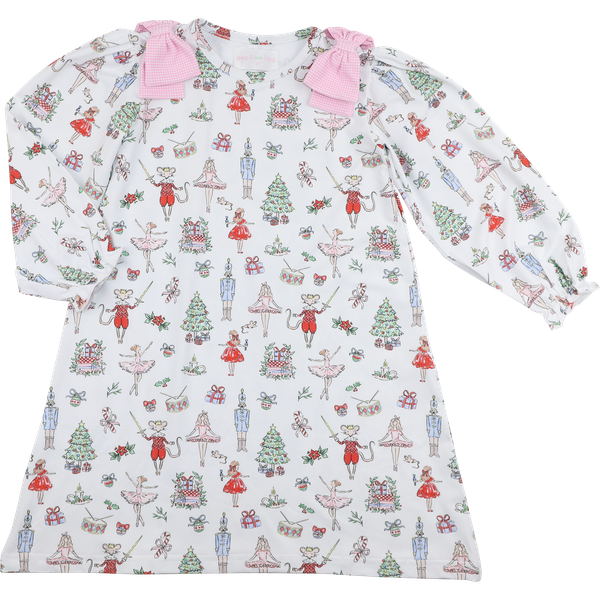 Nutcracker Ballet Knit Bow Dress