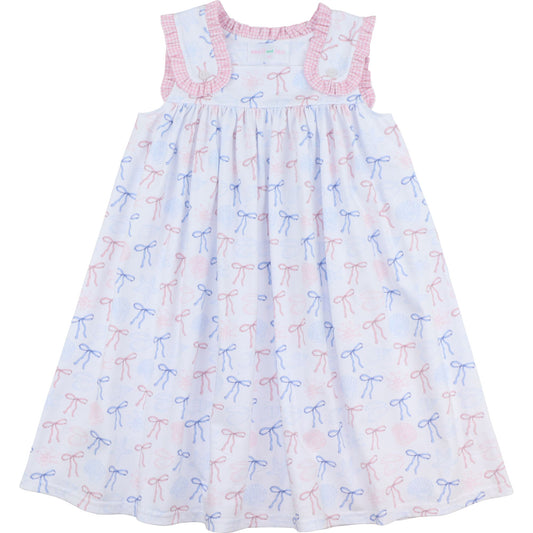 Bow And Sea Shell Knit Dress